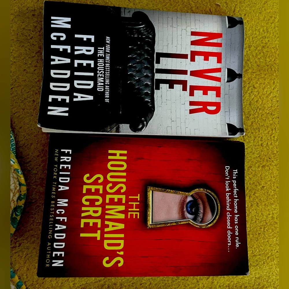 2 Freida McFadden books